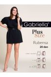 Pančuchové nohavice Gabriella Rubensa Plus Size 161 20 den 7-XXXL