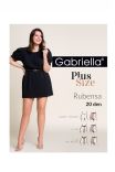 Pančuchové nohavice Gabriella Rubensa Plus Size 161 20 den 7-XXXL