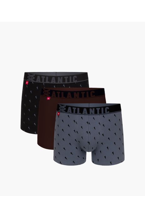 3 PACK pánske boxerky Atlantic 3MH-174