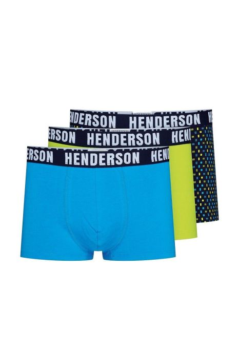 3 PACK pánske boxerky Henderson 41929 Jet