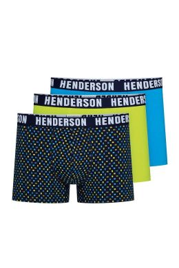 3 PACK pánske boxerky Henderson 42255 Jet