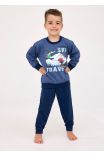 Chlapčenské pyžamo Cornette Kids Boy 477/158 Ski 86-128